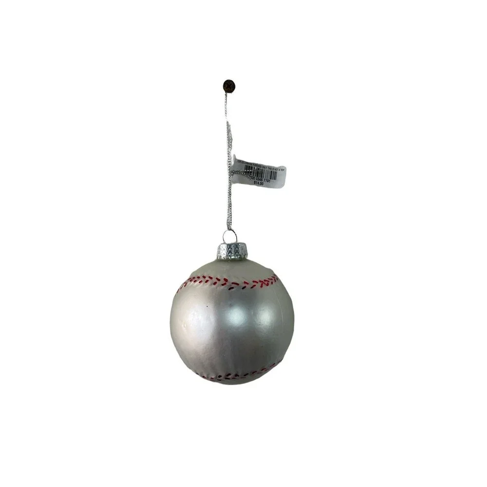 HOLIDAY LANE Sports & Hobbies Baseball Ball Ornament,
